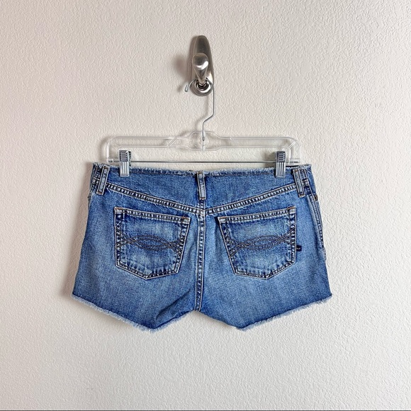 Y2K VTG Abercrombie & Fitch Cutoff Waist Jean Denim Shorts - Picture 4 of 8